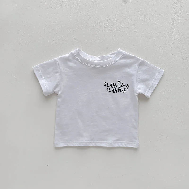 Infant Tee and Denim Overall Suit Toddler Outfit