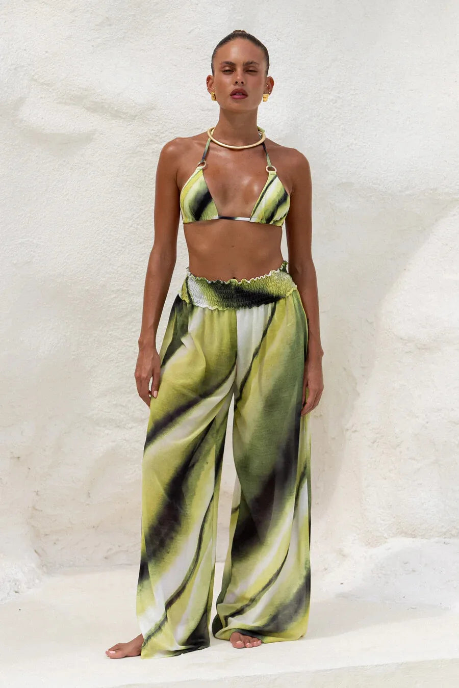 Heatwave Ready 3-in-1 Bikini & Cover-Up Set for Goddess-Level Beach Days