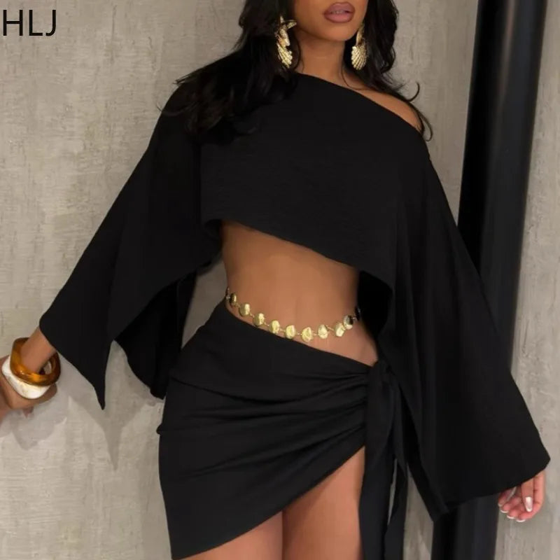Effortless Glow Off-Shoulder Co-Ord