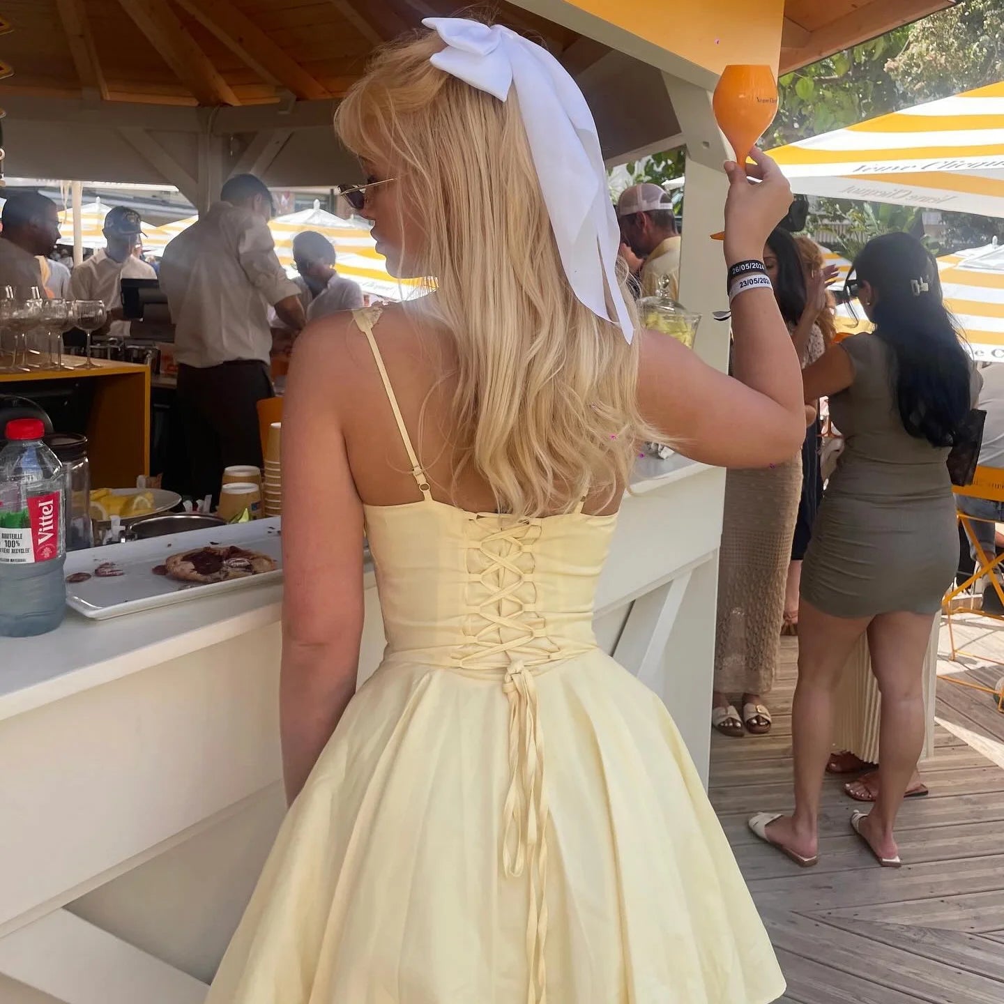 SunKissed Lace & Flower Grace Dress