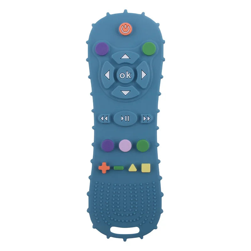 Baby Chew Teething Game Controller Shape Silicone Teething Toy for Babies 6-12 Months Gifts Sensory Educational