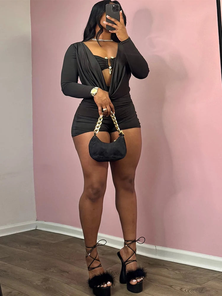 Starlust Coquette Set – Romper & Bra Combo