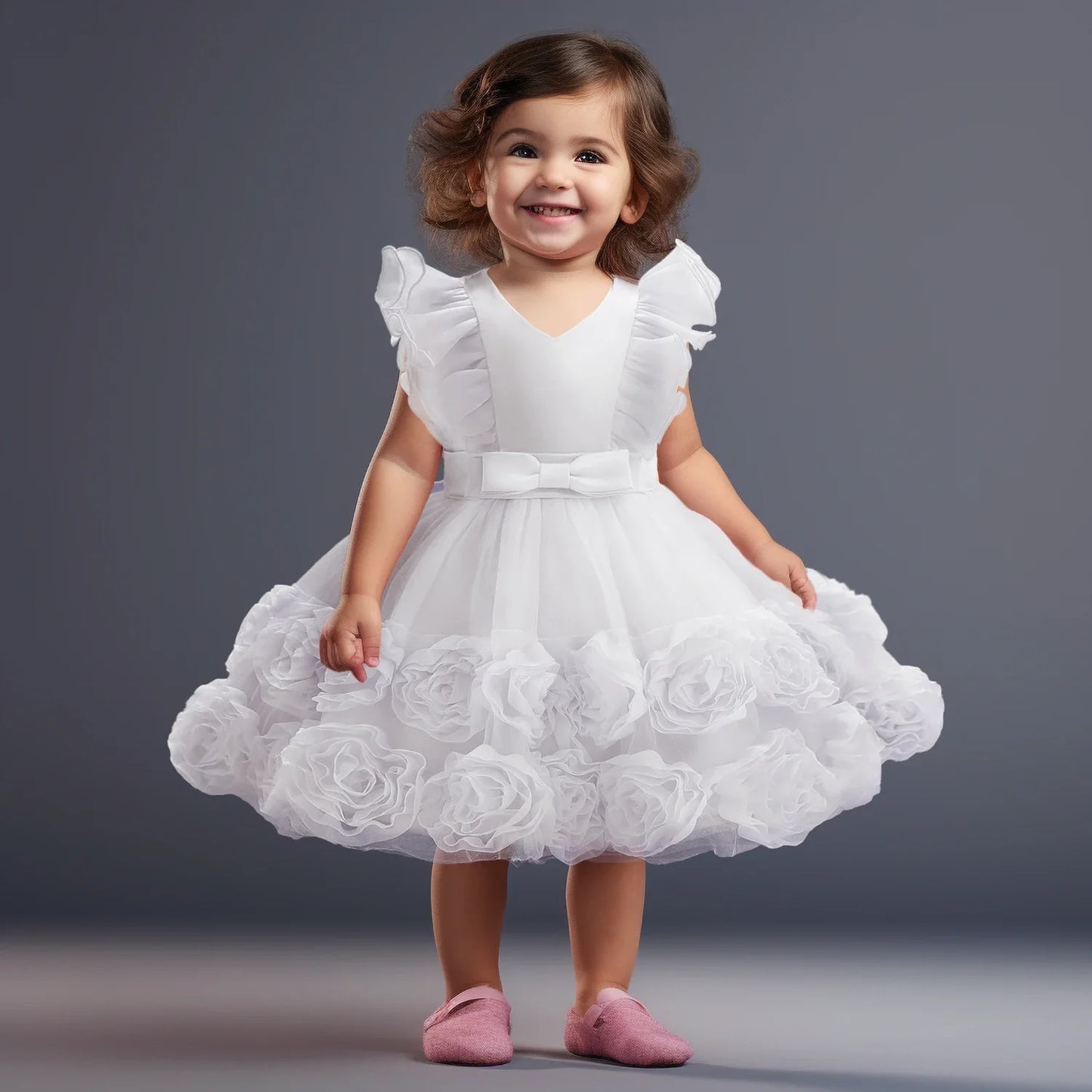Princess Dress for Party Toddler Summer Tutu Kids Wedding Birthday Dresses