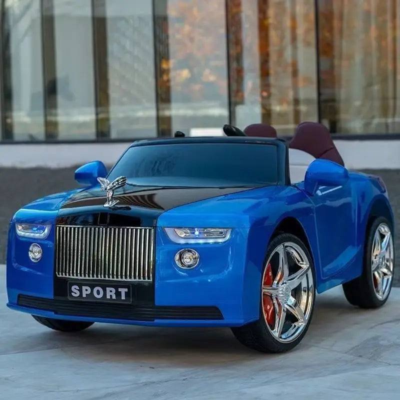 Large Size 1-6 Year Old Boys And Girls Electric 4-Wheel Charging Remote-Controlled Children Ride On Toy Car