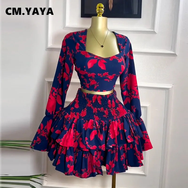 Ruffle Runway Coastal Chic Set
