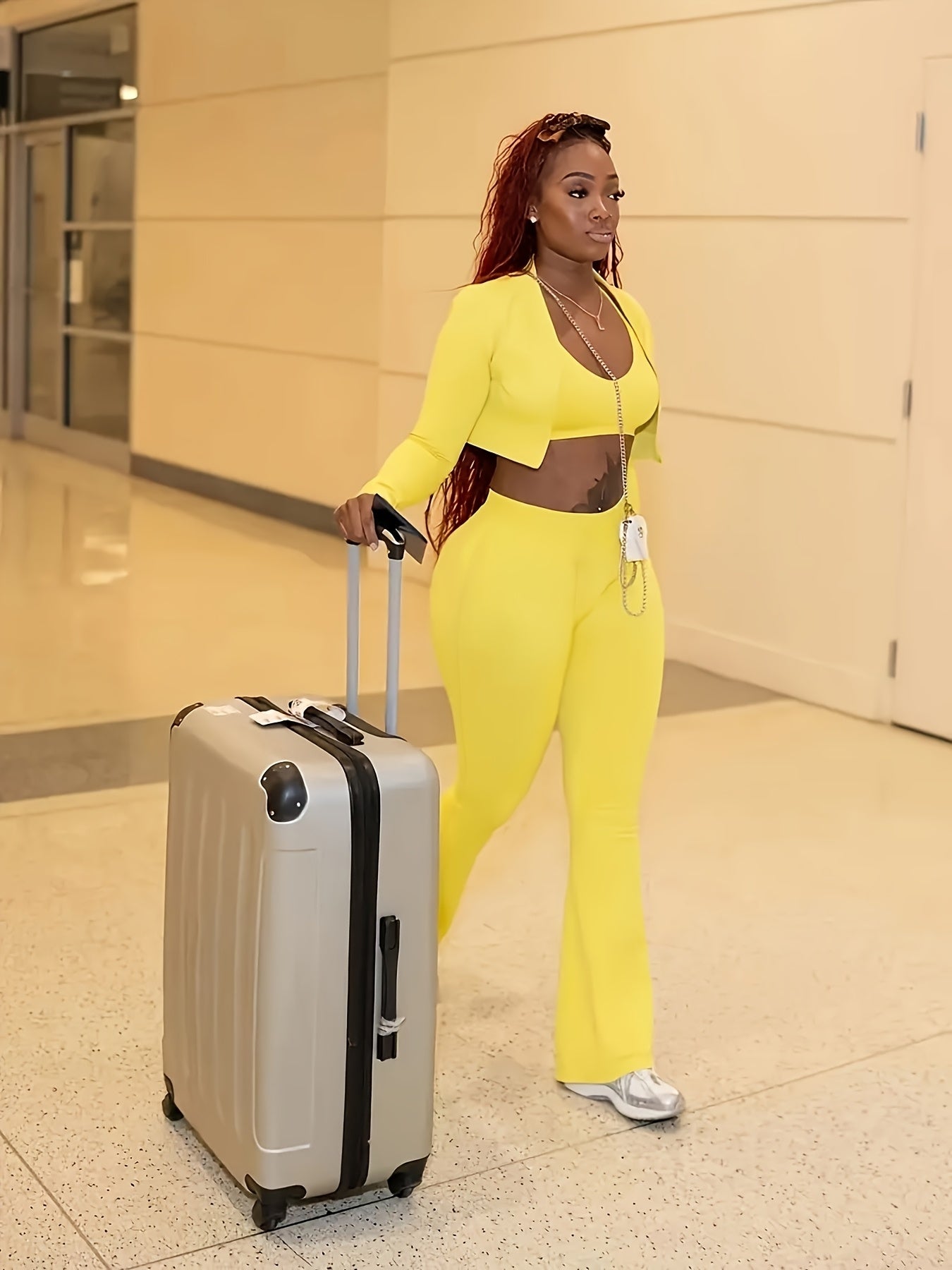 Chic Women's Flare & Finesse Two-Piece
