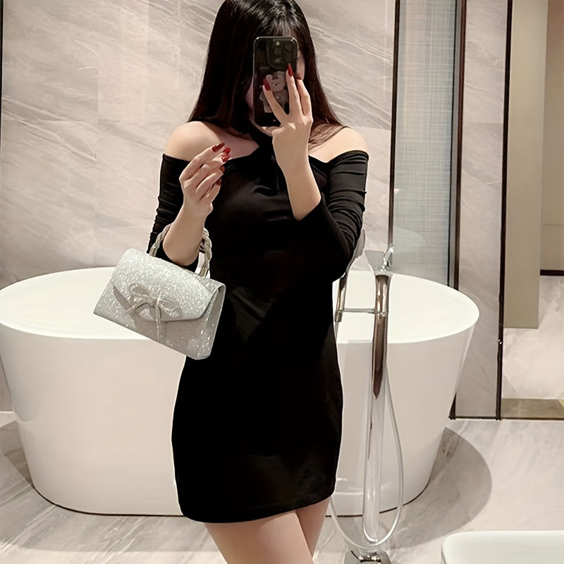 Luxury Style With Elegance Diamond Butterfly Knot Chain Handbag