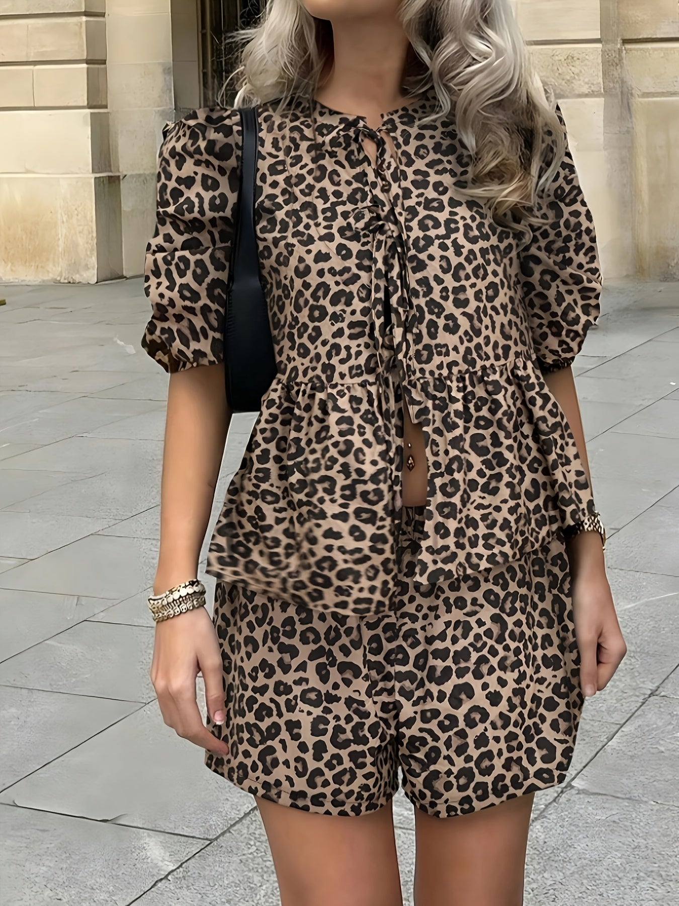 Fashion Leopard Luxe Co-ord