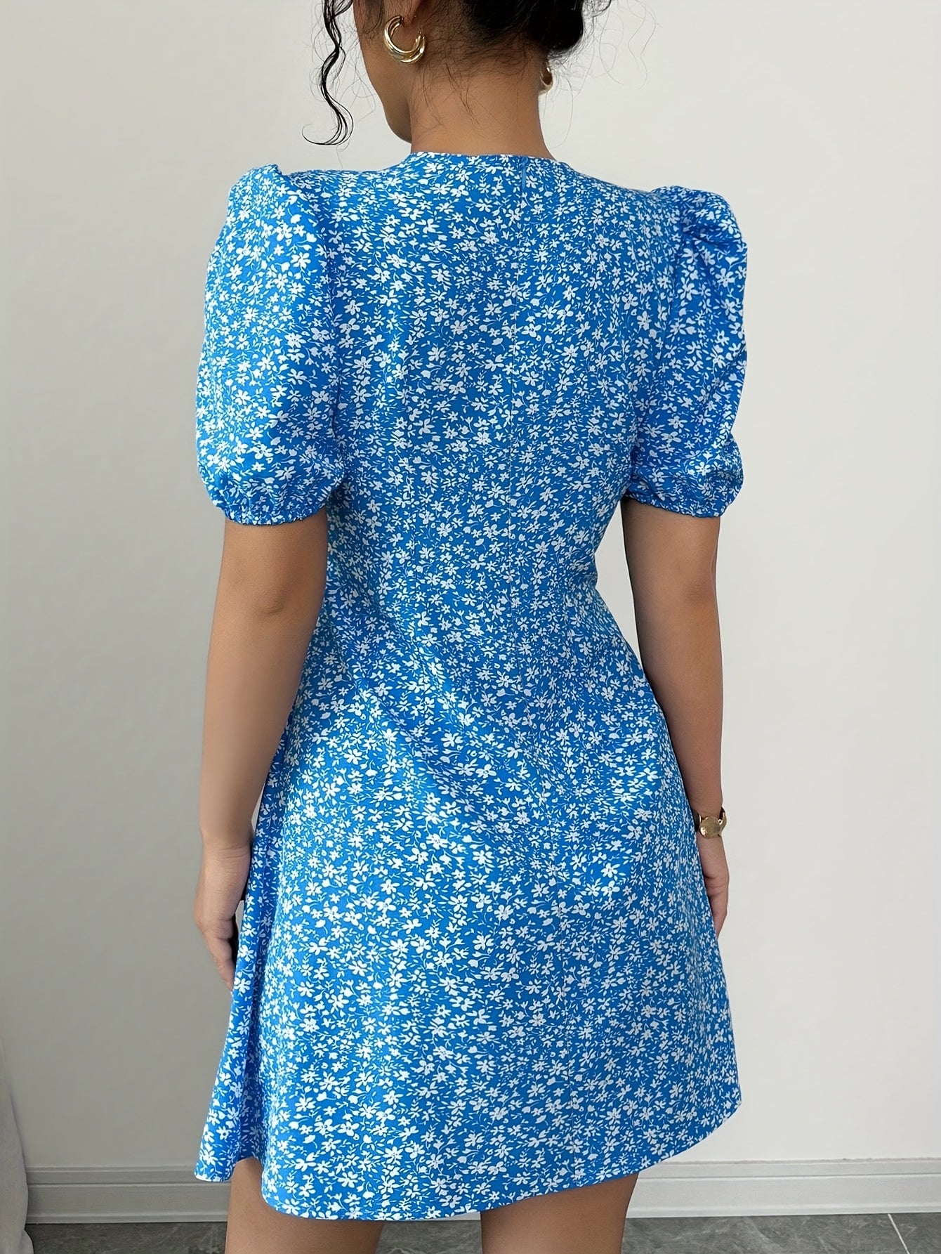 Blue Bloom Dress