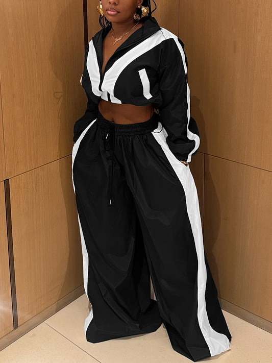 Women monochromatic contrast Coord