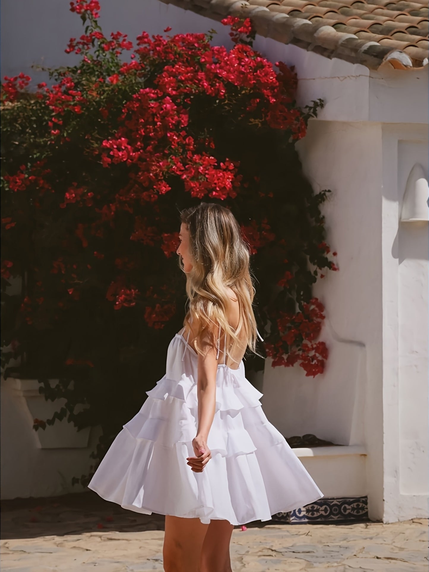 Women's Cloud Ruffle Dress