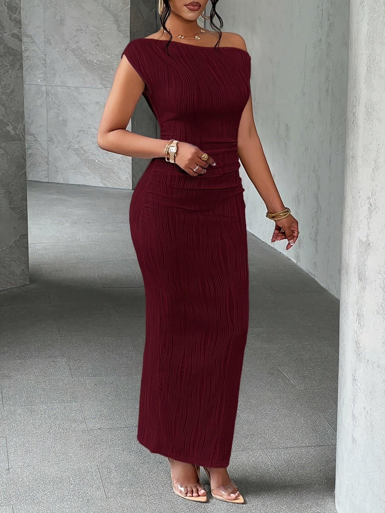 Elegance Off-Shoulder Dress