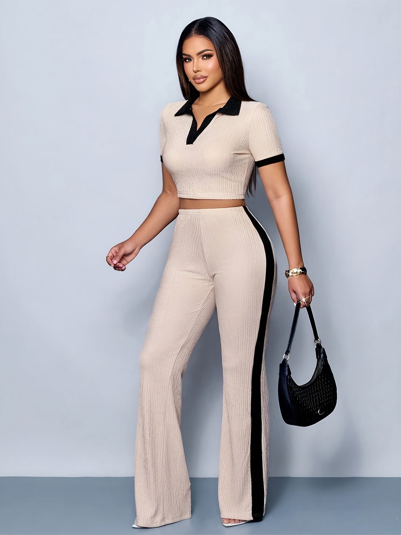 Women's Elegant Polo Icon Mode 3-Piece Look
