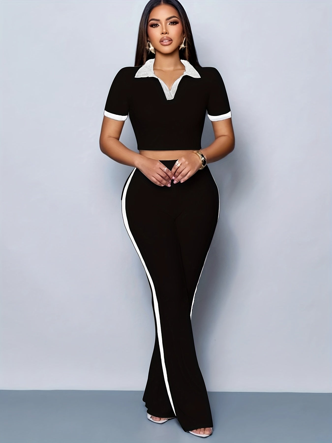 Women's Elegant Polo Icon Mode 3-Piece Look