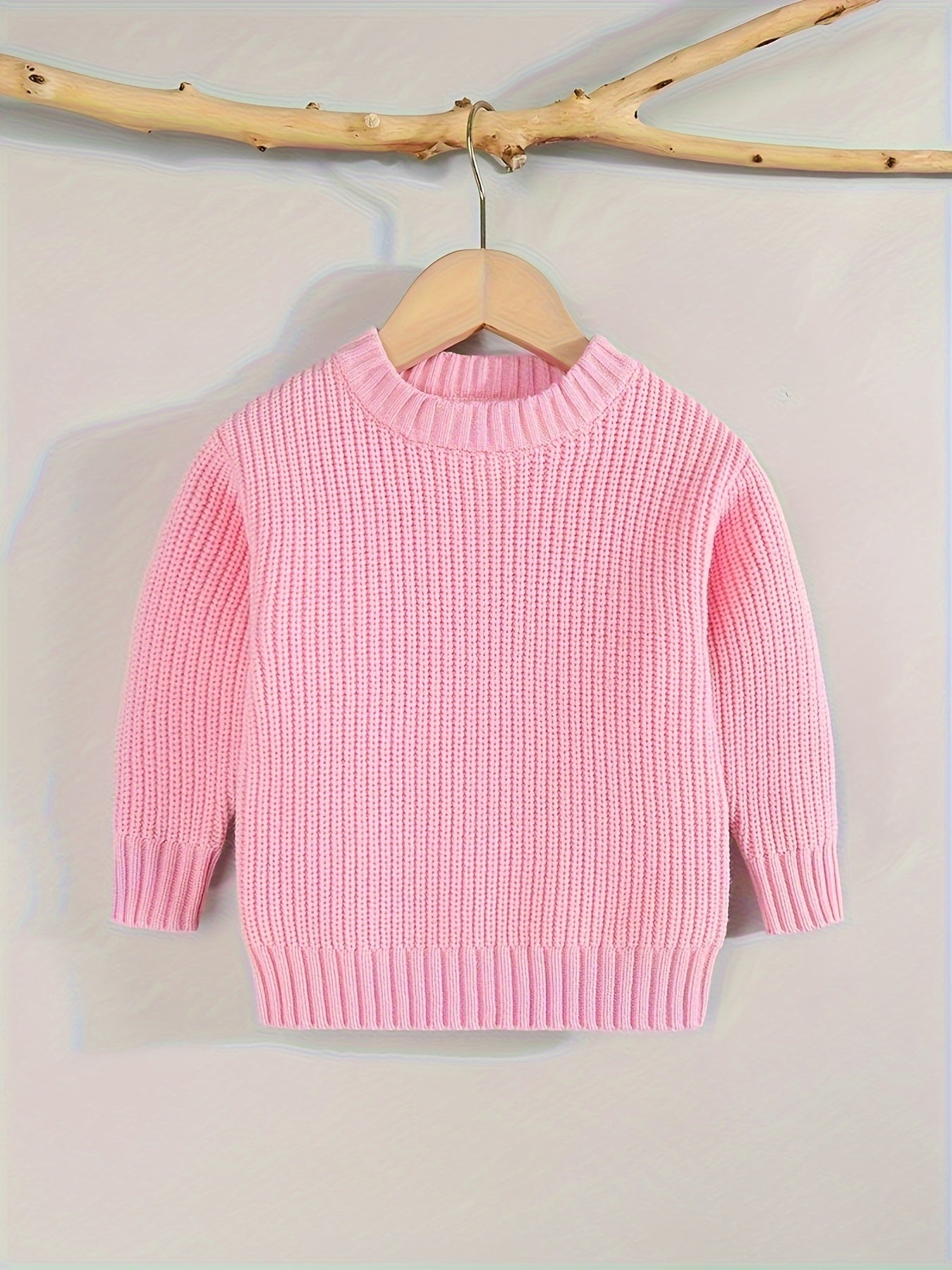 Keep Your Baby Warm And Stylish This Winter With A Knit Sweater Pullover Top!