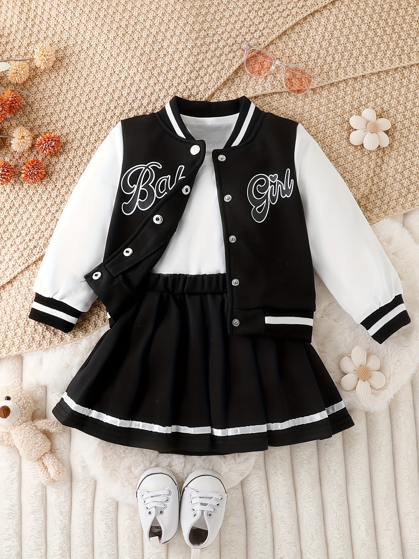 BABY GIRL two piece long sleeve set