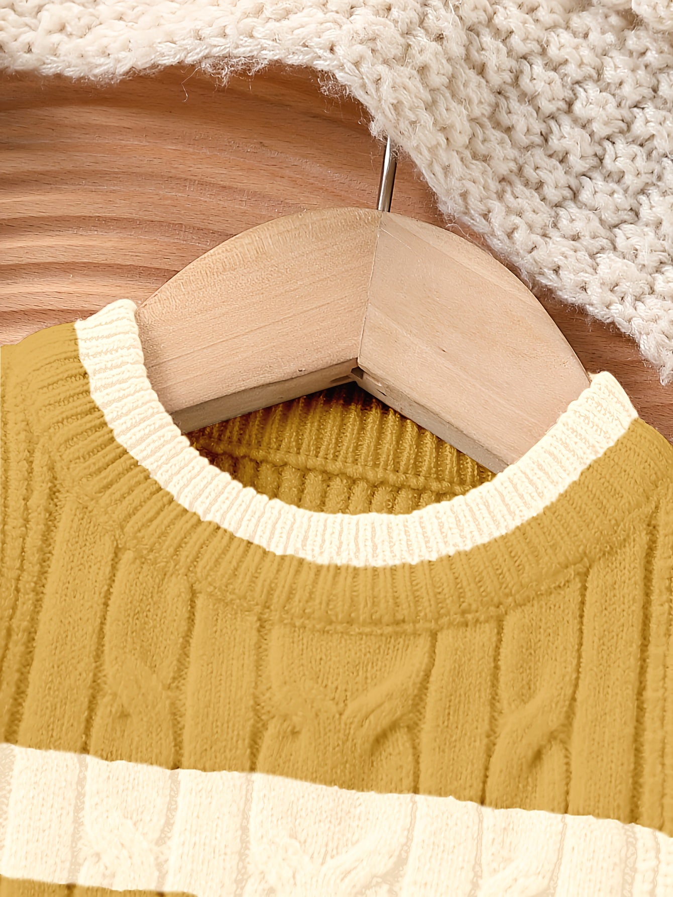 Boys' Cozy Knit Sweater & Pants Set