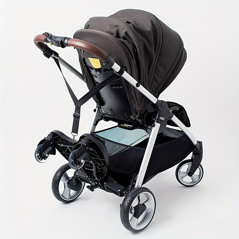 2-in-1 Stroller Scooter & Non-Slip Wheels for Youngsters