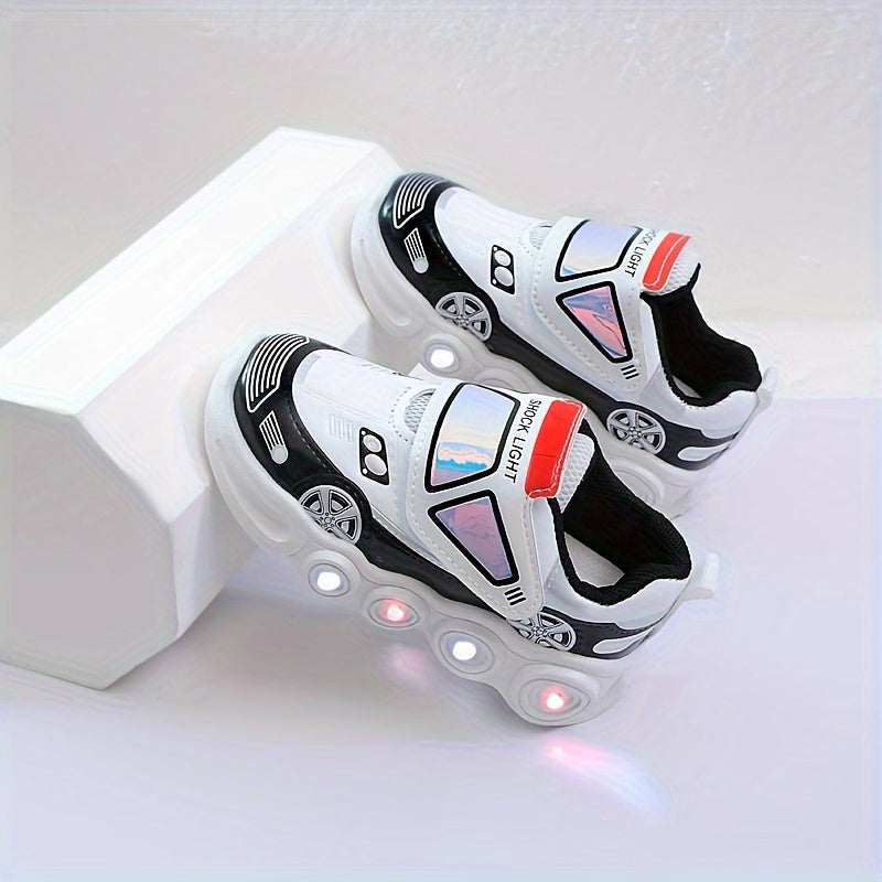 Unisex Youngsters' Fashion LED Light-Up Sneakers