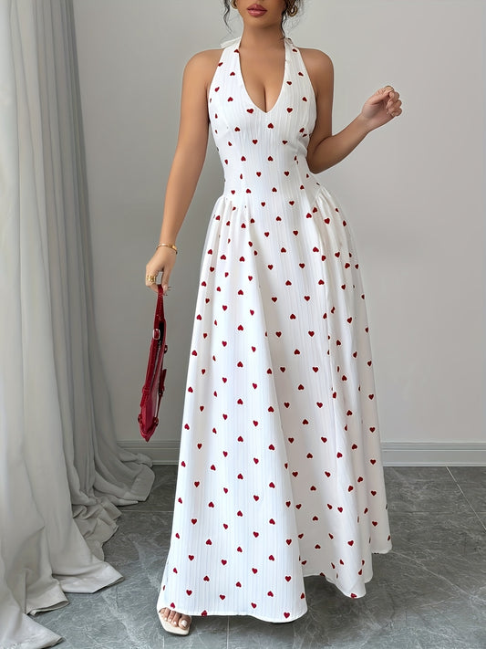 Elegant Honey Heart Dress