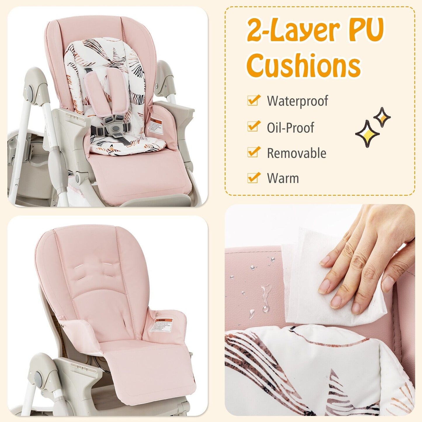 Convertible High Chair for Babies