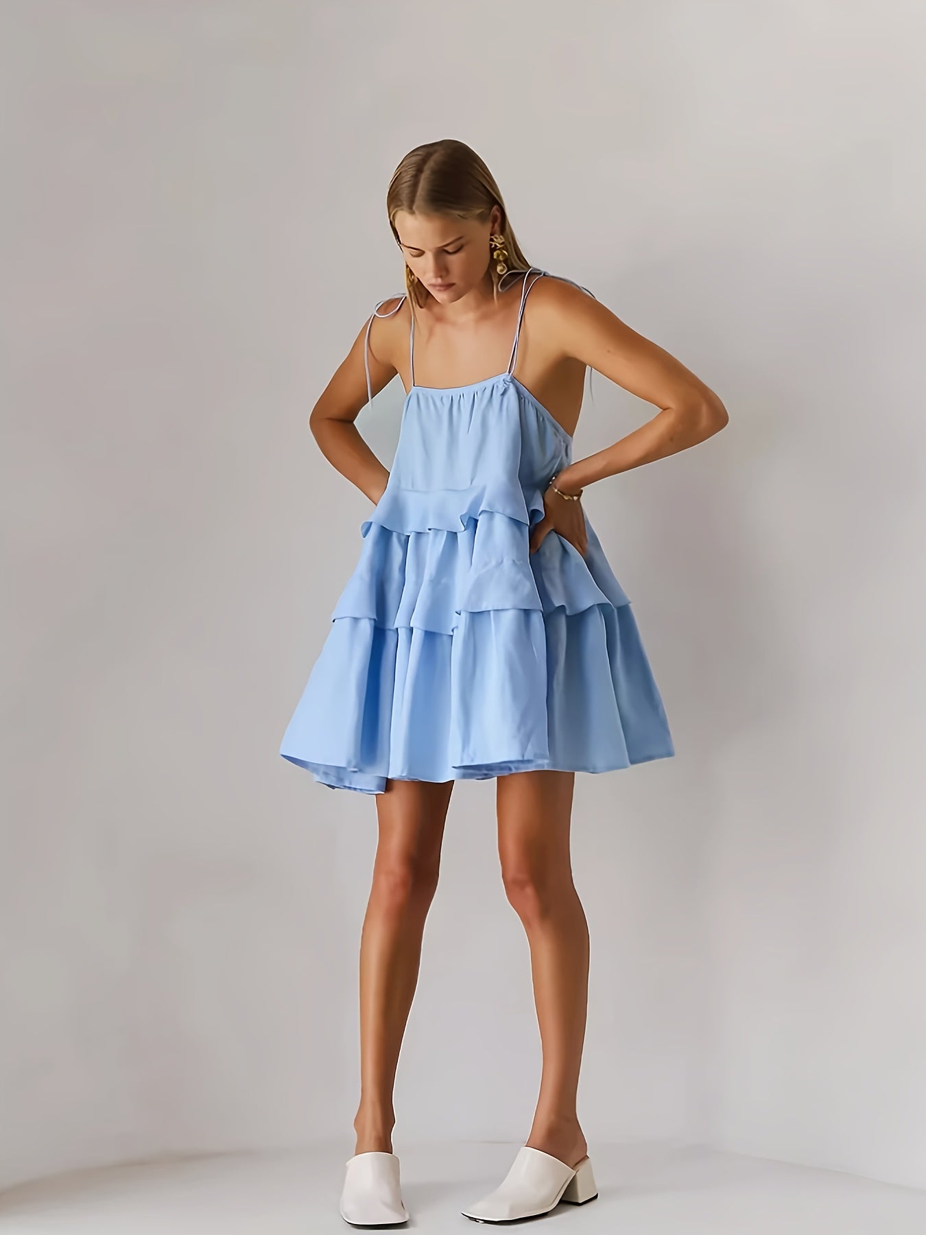 Women's Cloud Ruffle Dress