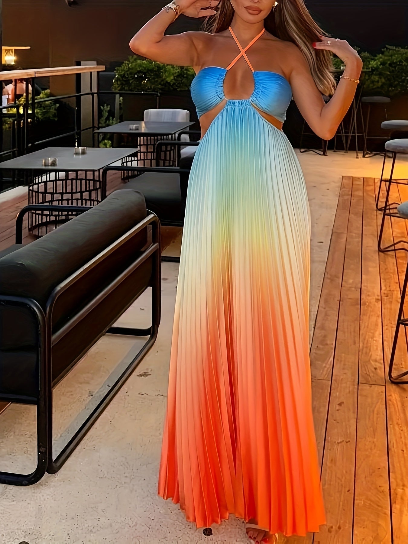 Sunset Silhouettes – Captures the essence of evening elegance