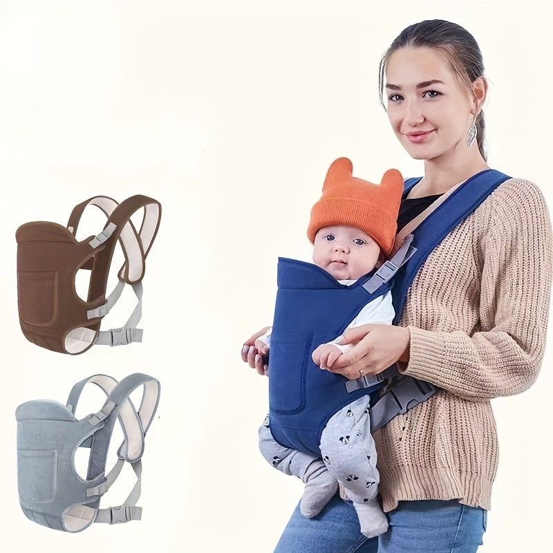 Ergonomic Baby Carrier: Multi-Functional Front & Back Carry for Newborns