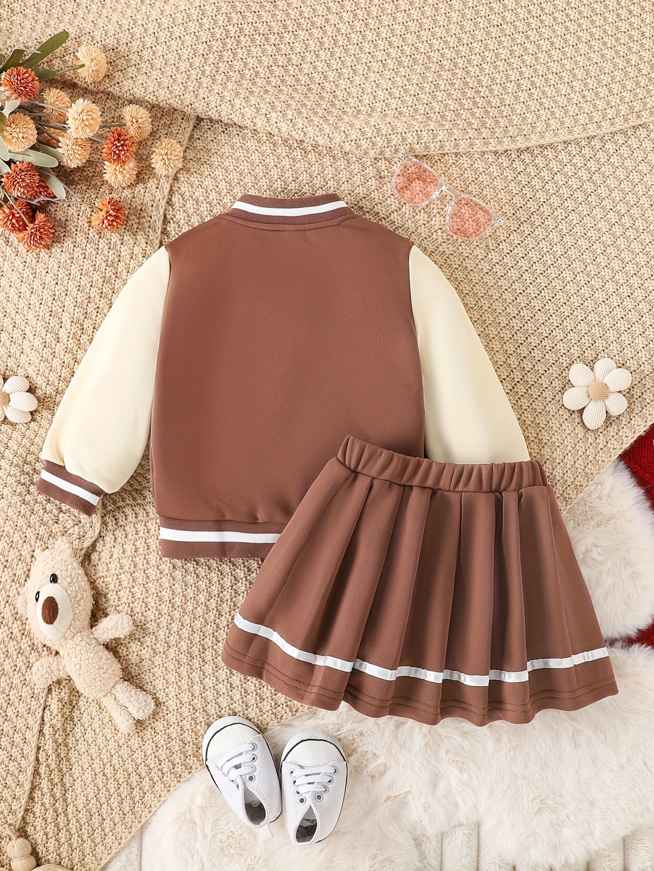 BABY GIRL two piece long sleeve set