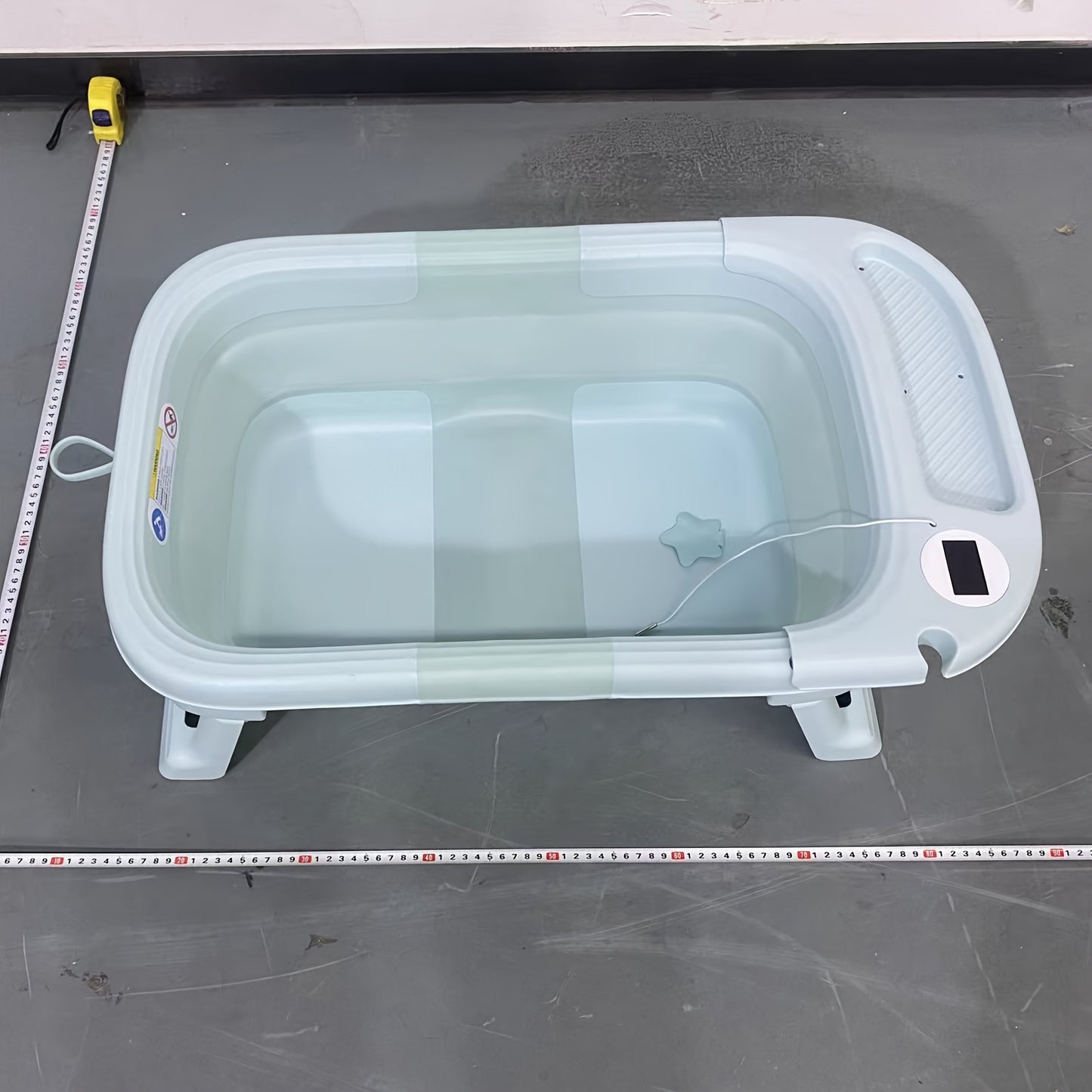 Foldable Baby Bath Tub, Baby Essentials For Newborn Baby Bathtub