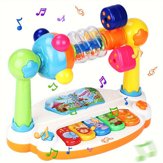 Musical Piano Keyboard Toy for Kids, Interactive Sound & Light Educational Toy