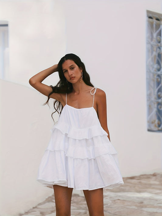 Women's Cloud Ruffle Dress