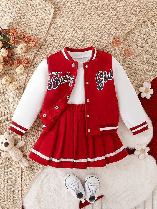 BABY GIRL two piece long sleeve set