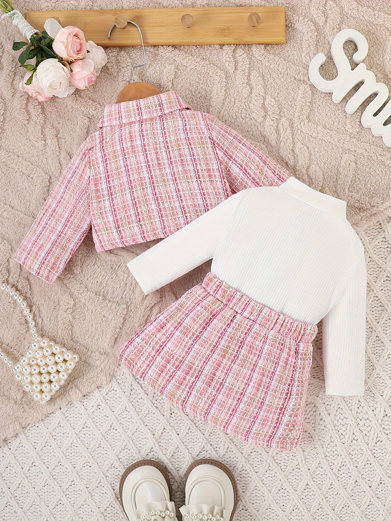 Long Sleeve Top & Skirt Set for Infants