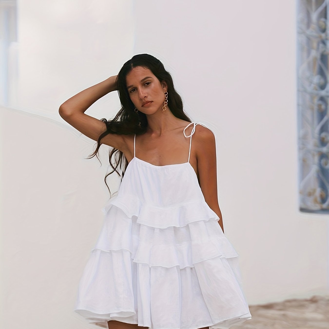 Women's Cloud Ruffle Dress