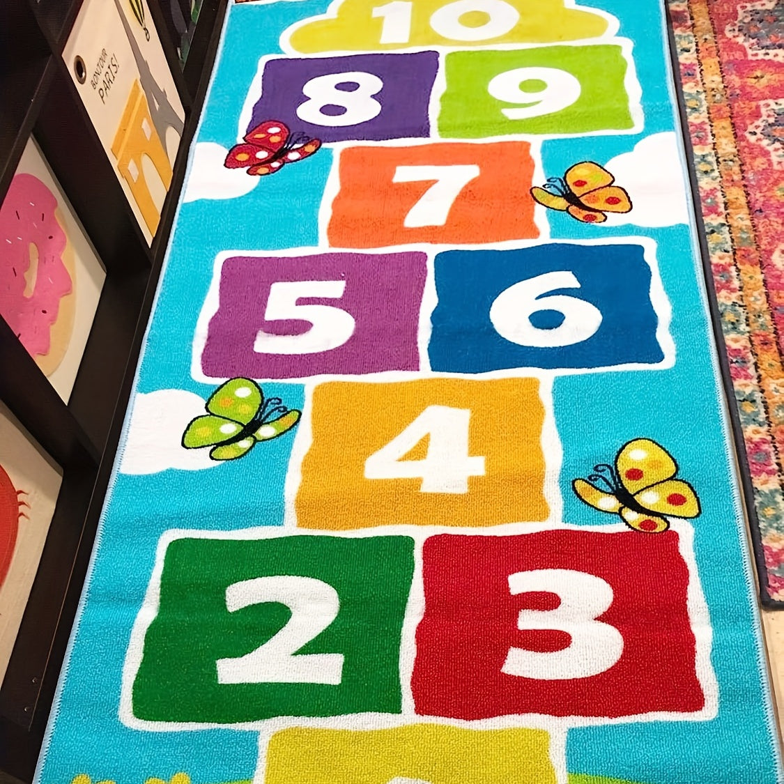 Non-Slip Floor Rug for Kids - Soft and Durable Playroom Carpet for Boys and Girls