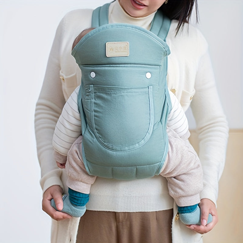 Infant Baby Carrier, Cross-Carry Style, Hands-Free Travel Gear