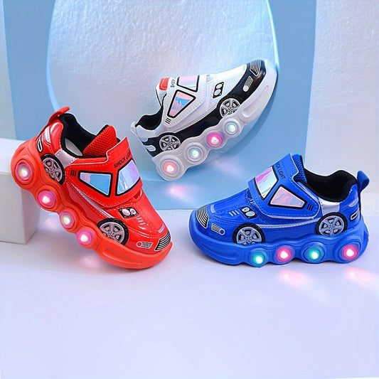 Unisex Youngsters' Fashion LED Light-Up Sneakers
