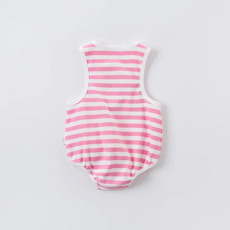 unisex fashion striped jumpsuits infant toddler romper