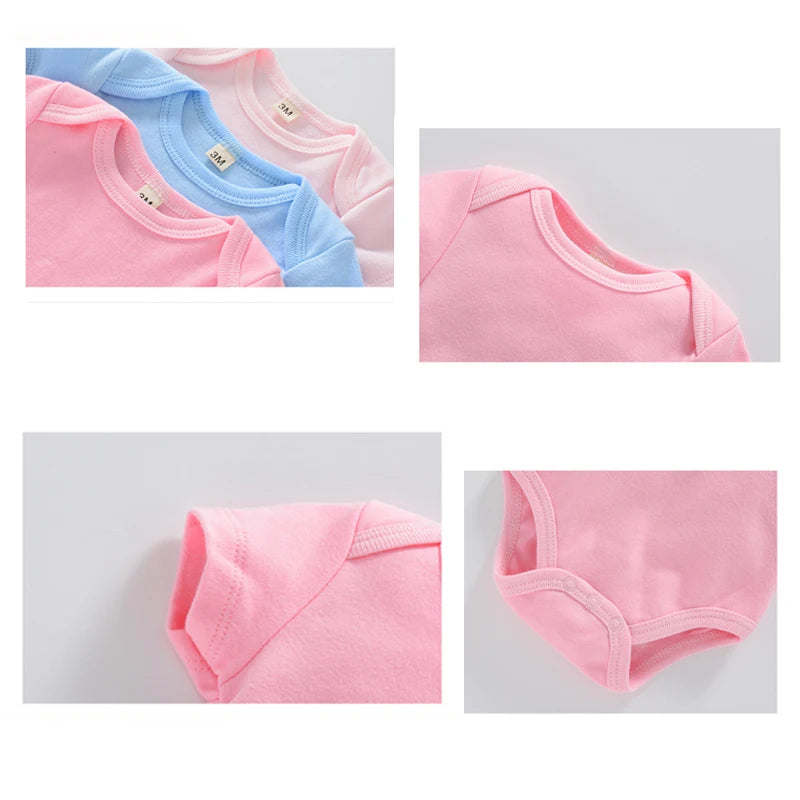 Baby Body Clothes Solid Color Romper