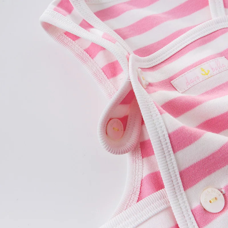 unisex fashion striped jumpsuits infant toddler romper