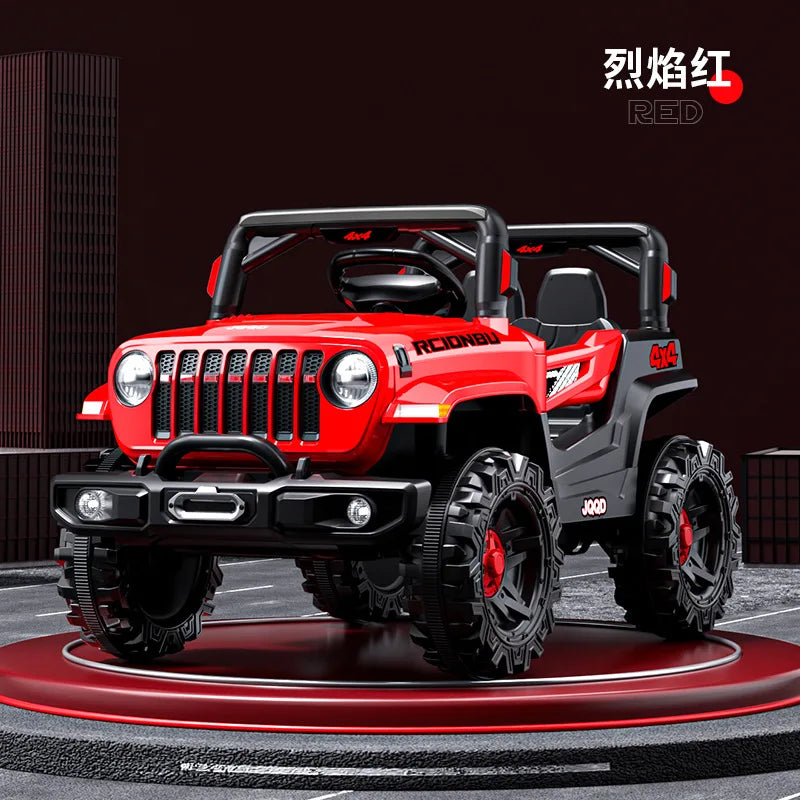 Children's Electric Four-Wheel Remote Control 4WD Off-Road Ride On Vehicle Car