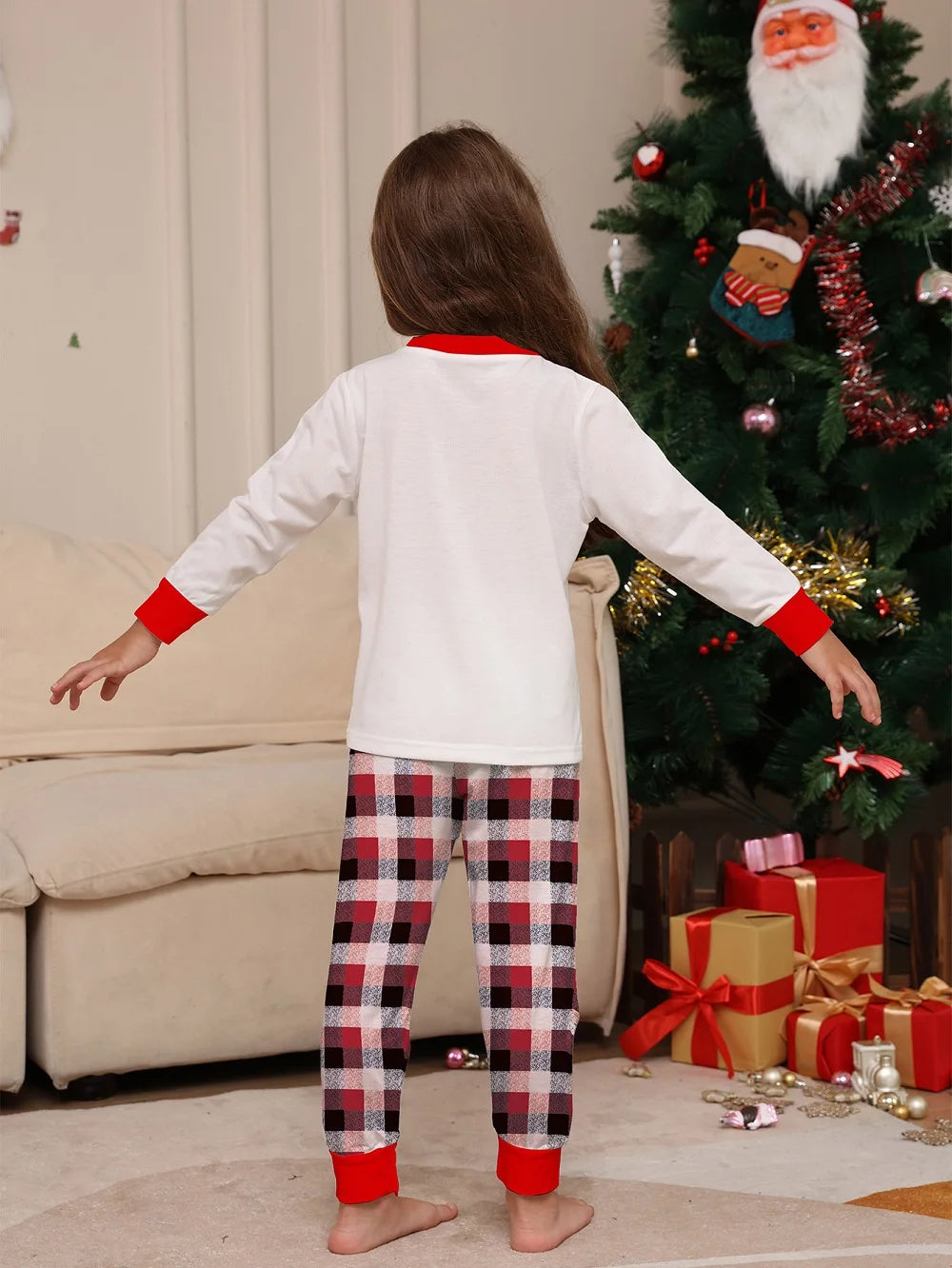 Christmas Family Matching Pajamas Sets Adult And Kids