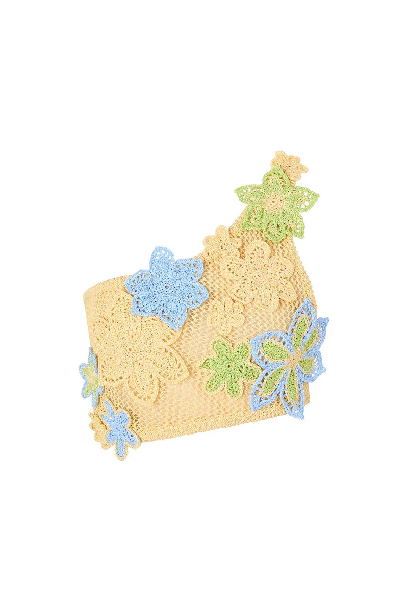 Bloom & Bare Knitted Beads & Petal-Perfect Skirt Sunlit Escapes Co-Ord