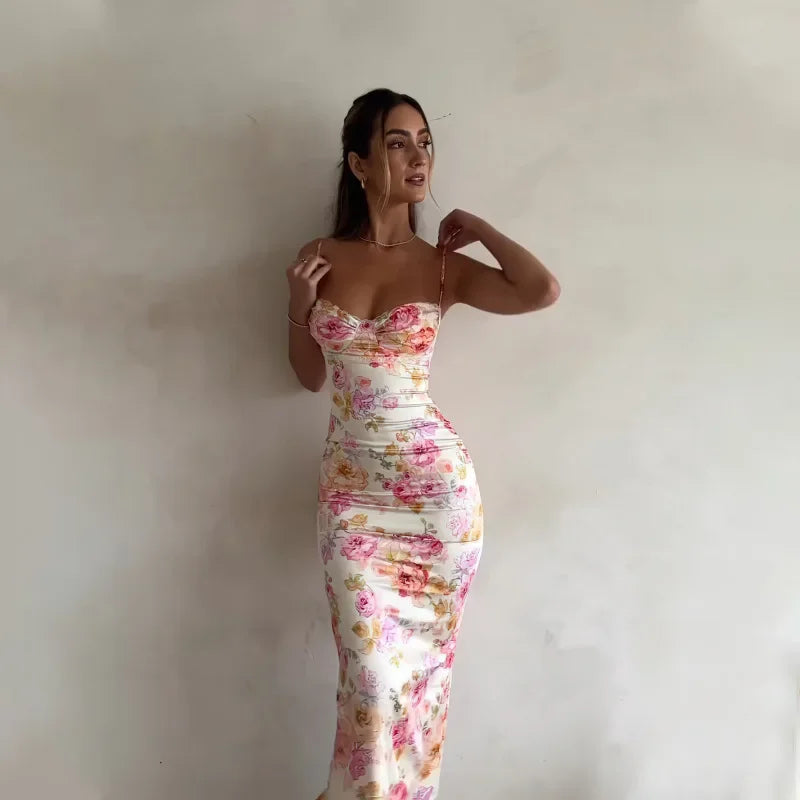 Sunkissed Petal Play Slip Mini  Dress