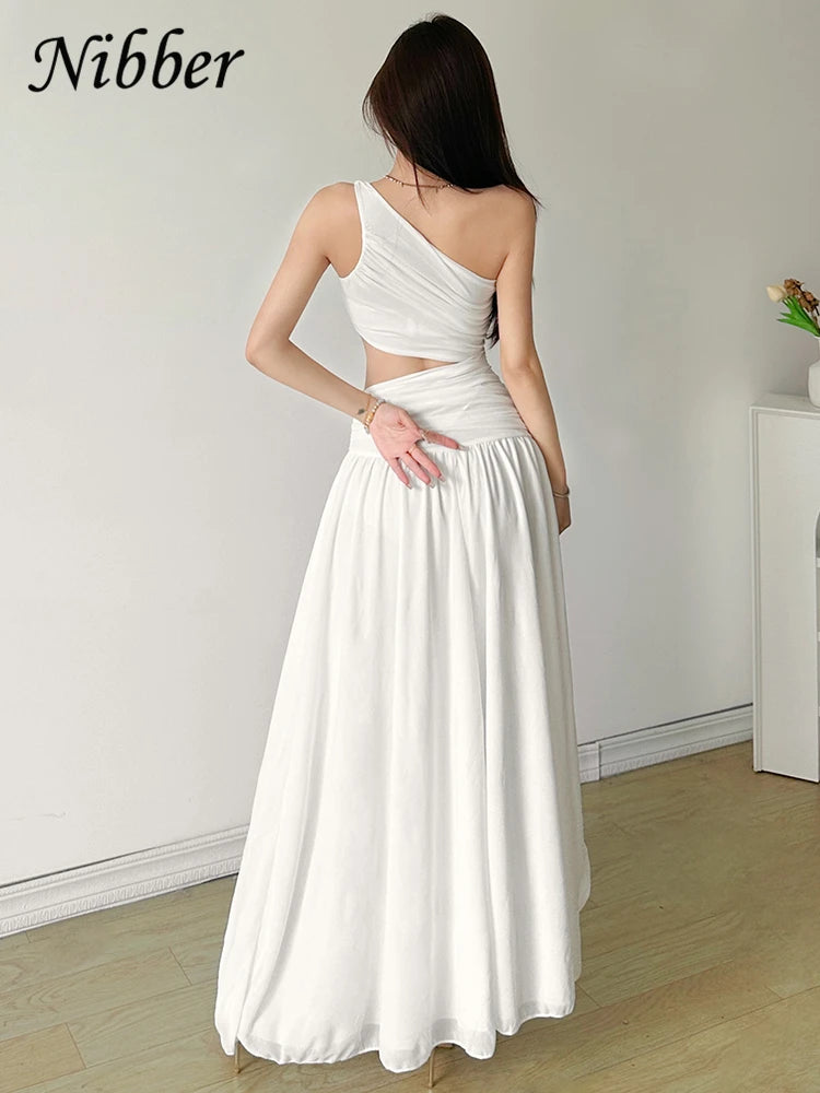 Indie Muse Off-Shoulder Maxi Dress
