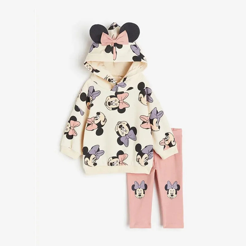 Mickey Hooded & Sweaters Hooded Set