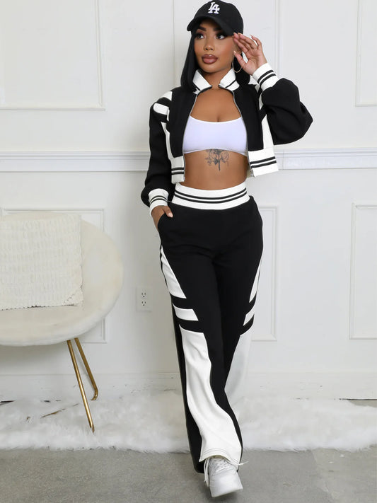Luxe Streetwear Coord Tracksuit