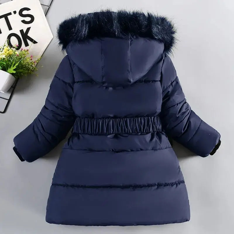 Parkas Hooded Children Thicken Warm Coat