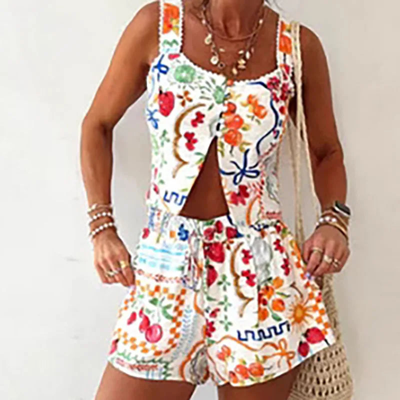 Vintage Muse Backless Co-Ord Set